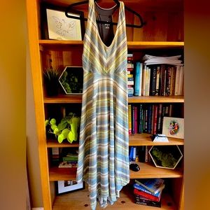 Prana, M, striped, summer dress